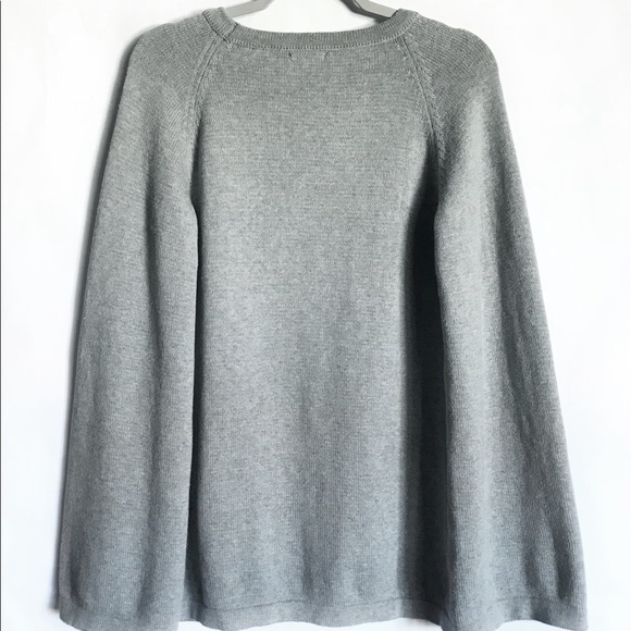 IMAN Gray Platinum Luxe Touch of Cashmere Cape/Poncho - Picture 7 of 11